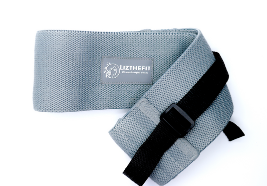 Grey Adjustable Band - LIZTHEFIT