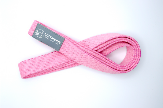 Pastel Pink Long Band- Medium - LIZTHEFIT